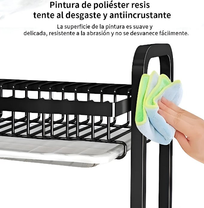 Escurridor Inoxidable Platero 3 Niveles